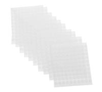 Cabilock 1000 Pièces Lot de Pastilles Adhésives Rondes Transparentes Double Face Points de Colle Amovibles sans Trace pour Voiture Mur Adhésion Fiable et Réutilisable Parfait pour