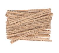 Cabilock 1000 Pièces pochette plastifiée sachet bonbon liens de fil de friandises en forme de cône torsades liens lien torsadé pour à papier kraft