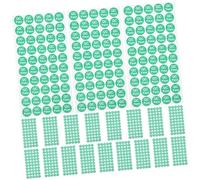 Cabilock 1000Pièces Étiquettes Adhésives Qc Pass Autocollants de Qualité Testée pour Entrepôt Stickers Pratiques