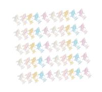 Cabilock 100pièces Breloques Marines Résine pour Ongles Décorations Sous-marines Poissons et Dauphins pour Nail Art