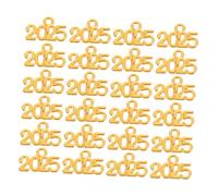 Cabilock 100pièces Breloques pour Bracelets Breloques de Fin Études Pendentifs et Porte-clés Accessoires pour Création de Bijoux