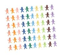 Cabilock 100pièces Mini-figurines De Bébés Plastique Lots De Décorations Pour Shower Accessoires Pour Cupcakes Et Galettes Des Rois Petits Cadeaux Pour Sacs De Fête