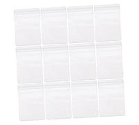 Cabilock 100pièces Sacs de Rangement pour Bijoux Pochettes Scellées Auto-adhésives Sacs Refermables pour Collants et Petits Objets