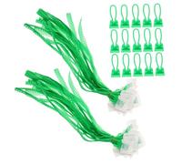 Cabilock 100pièces Sacs Filet Réutilisables pour Fruits Et Légumes Sacs Filet pour Produits Grands pour Pommes De Terre Et Autres Aliments