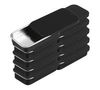 Cabilock 10pièces Boîtes à Chewing-gum Mini Boîtes Rectangulaires Avec Couvercle Coulissant Portables Rangement