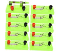 Cabilock 10Pièces Kit de Supports de Lampe Vis pour Expériences de Physique Base de Lampe Éducative pour Projets Scolaires Ateliers Pratiques