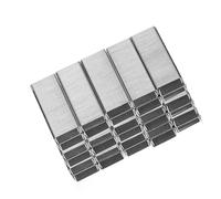 Cabilock 12 Boîtes de Recharge de Mini Agrafes en Acier Inoxydable N°10, 20 Pièces par Boîte, Agrafes Robustes pour Agrafeuse de Bureau, Fourniture Bureau Polyvalente pour Usage Scolaire