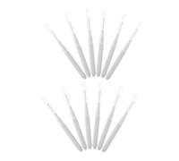 Cabilock 12 Pièces Brossettes Interdentaires Outils de Nettoyage des Dents avec Têtes Spiralées Accessoires Souples pour Soin Oral et Pratique