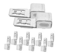 Cabilock 12 pièces Clips à Ressort Fer pour Canapé Fixations pour Réparation de Ressorts de Meubles Pinces pour Assise de Canapé de Bruit et Maintien Stable