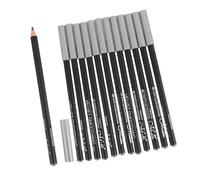 Cabilock 12 pièces Crayons Yeux Noirs Maquillage Longue Tenue Léger et Pratique pour Femme