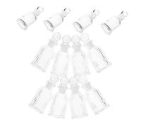 Cabilock 12 Pièces Holy Water Bottles Set with Lid Portable Transparent Containers for Baptism Church Religious Ceremonies and Party Favor