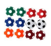Cabilock 12 pièces Lot de Ballons de Football Mini Plastique Foot Accessoires de Remplacement Colorés pour Table de Jeu et Adapté Plupart des Tables Standard