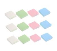 Cabilock 12 pièces Multi-function Rhombic Powder Puff Set Portable Face Makeup Sponges For Dry And Wet Foundation Application