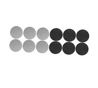 Cabilock 12 pièces Recharges Râpes Électriques Accessoires Pédicure Remplaçables pour Soins Tampons Échangeables pour Éliminer Peau Morte et Callosités