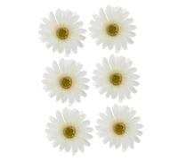 Cabilock 12pcs Épingles à Cheveux Fleur Artificielle Décoratives pour Garçon et Filles, Confortables et Élégantes en Tissu et Alliage, pour Festivals et Déguisements