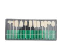 Cabilock 12pièces Foret à Ongles Embout de Ponceuse à Manucure et Tailler Têtes Ongles Domicile Salon