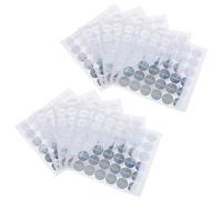 Cabilock 14 Feuilles Autocollants Holographiques Tamper Evident Étiquettes Sécurité Anti-contrefaçon Adhésives Rondes Paillettes pour Emballage Commercial et Décoration Festive