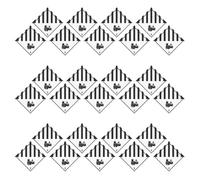 Cabilock 150 Étiquettes D’avertissement Adhésives Imperméables 9 Classes Matières Dangereuses 100x100 Mm pour Transport et Expédition Sécurisée Lithium Ion Fragile