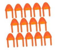 Cabilock 150 pièces Becs Oiseau Plastique pour Bricolage Accessoires Miniatures pour Poupées DIY Décorations Bouche de Poussin Factices Ornement Animal Amusant pour Activités Créatives