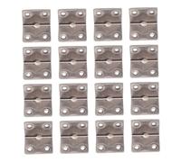 Cabilock 16 pièces Équerre Angle Acier Inoxydable Degrés Renforcée Support de Coin pour Meubles Fixation Stable pour Étagères Tables et Chaises