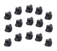 Cabilock 16 pièces Lot de Protections Angle Plastique pour Enceinte Coin de Boîte Robuste et Accessoire Anti-collision pour Haut-parleur et Ampli Protège Coin de Cabinet Audio Noir