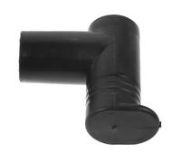 Cabilock 1pièces Accessoires De Porte-vêtements Connecteurs Droit à Angle pour Tige De Séchage Support De Tube pour Garde-Robe Et Bloc De Fin De Porte-vêtements Noir Facile à