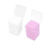Cabilock 2 boîtes Boîtes de Lingettes Nettoyantes pour Colle à Cils Accessoire Bouteille Lingettes Coton Professionnelles pour Essuyage Rapide et Pratique par Boîte Usage Salon et Domicile