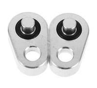 Cabilock 2 Ensembles Adaptateur de Raccord de Ventilation de Vapeur et Plaques de Bypass de Refroidissement Billet pour Bloc-cylindres Kit de Blocage de Vapeur pour Système de