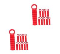 Cabilock 2 Ensembles Capuchons De Remplacement Pour Manche De Balai Et Mop Embouts De Tige Universels Pour Outils De Nettoyage Accessoires Pour Brosses Et Mops 10 Pièces * 2