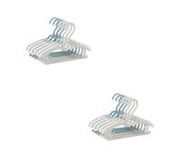 Cabilock 2 Ensembles Cintre Télescopique Enfant Cintres Diviseurs Paniers À Vide Truc Etagere Rangement Étagère Rangement Ceintres Cintre Bébé Cintre Filles Plastique 10 Pièces * 2