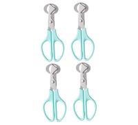 Cabilock 2 Ensembles Ciseaux À Œufs De Caille Petits Coupe Coquille Pratique Outil De Cuisine Et Lot De Bleu Ciel 2 Pièces * 2