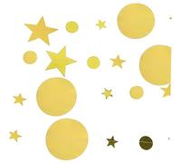 Cabilock 2 Ensembles Guirlande de Fanions Décoration Suspendue pour Mariage Anniversaire Shower Bannière Papier Miroir Ornement pour Plafond et Murs