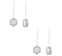 Cabilock 2 Ensembles Infuseur À Thé Acier Inoxydable Design Citrouille Et Hibou Filtre Réutilisable Pour Thé Oolong Et Tisanes Pratique Pour Maison Et Bureau 2 Pièces * 2