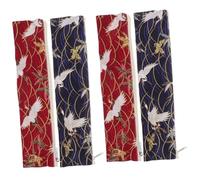 Cabilock 2 Ensembles Pochette De Rangement pour Couverts Baguettes Réutilisables pour Voyages Pique Occasions Facile 2 Pièces * 2