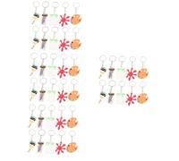 Cabilock 2 Ensembles Porte Clé Artistique Pendentifs De Clé Mignons Pour Décoration De Accessoire Pour Artistes Amateurs De Peinture 10 Pièces * 2