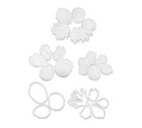 Cabilock 2 Ensembles Silicone Mold For Realistic Anemone Flower Veining Petal Cutter Fondant Sugarcraft Baking Tool For Cake Cupcake Decoration Diy