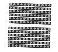Cabilock 2 Feuilles Points Réfléchissants de Scannage Optique de Marqueurs pour Accuratif Outils de Calibration Indispensables pour Projets de Scannage et Inverse