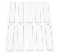 Cabilock 2 feuilles Protections Murales Silicone pour Poignée de Porte Tampons Transparents Anti-collision Autocollants Amortisseurs Pratiques pour Bruit et Protection Murale