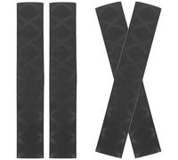 Cabilock 2 paires Grips Ajustables Antidérapants pour Baguettes de Batterie Manchon Protecteur Flexible pour Percussionnistes