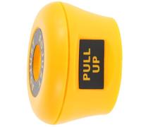 Cabilock 2 Pièces Accessoire de Poignée, Protection Jaune en Plastique | Usage Musculation et Home Gym, Compatible Goupilles de Traction et Réglage Presse Jambes
