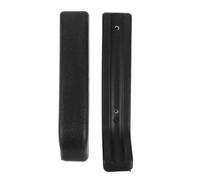 Cabilock 2 Pièces Accoudoir en Plastique Antidérapant pour Fauteuil Roulant Noir, Coussin Facile à Nettoyer, Accessoire pour Maisons de Retraite et Domicile