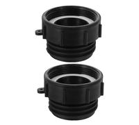 Cabilock 2 pièces Adaptateur Ibc pour Cuve Filetage Fin à Gros Convertisseur Robuste et Étanche pour Raccord Tuyau Industriel Compatible Valves Schuetz Lot