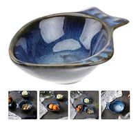 Cabilock 2 pièces Assiettes à Sauce Céramique Multifonctions Petites Coupelles à Condiments pour Maison Restaurant Apéritifs