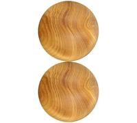 Cabilock 2 Pièces Balle de Massage Mains, Boules de Bois Lisses, Bois Jaune, pour Soulager la Pression des Mains, Complément de Massage Kinésithérapie