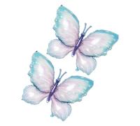 Cabilock 2 Pièces Ballons Aluminium Thème Décorations Événementielles pour Anniversaire Baptême et Ballons Colorés Folie pour Ambiance Festive