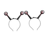 Cabilock 2 Pièces Bandeau avec Yeux Loufoques Accessoire de Costume pour Cosplay et Événements Festifs