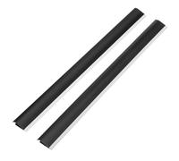 Cabilock 2 pièces Bandes de Rechange pour Pelle à Poussière Plastique Liseré Souple Anti-déformation Coupe Ajustable pour Nettoyage Précis