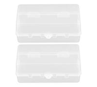 Cabilock 2 Pièces Boîte Étanche pour Prise Électrique Extérieure Protection Câble avec Fenêtre Transparente Couverture Sécurisée pour Rallonge Jardin Cuisine Bureau