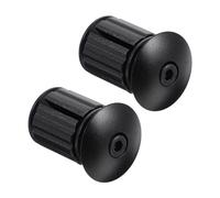 Cabilock 2 pièces Bouchons Embouts de Guidon Alliage Aluminium Protection Antidérapante pour Vélo Route et VTT Capuchons de Remplacement pour Poignées Installation Sécurisée et Léger Lot