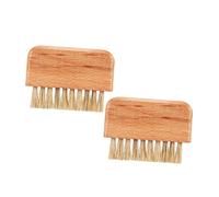 Cabilock 2 pièces Brosse Ongles Mains et Doigts Poils Doux pour Manucure et Pédicure Nettoyant Rigide Multifonction pour Ongles et Soins des Mains